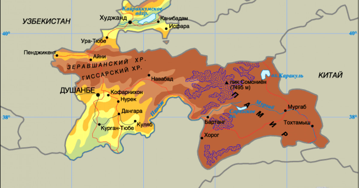 Карта исфара. Таджикистан на карте с границами. Tajikistan Kart. Карта Таджикистана с названиями городов. Территория Таджикистана.