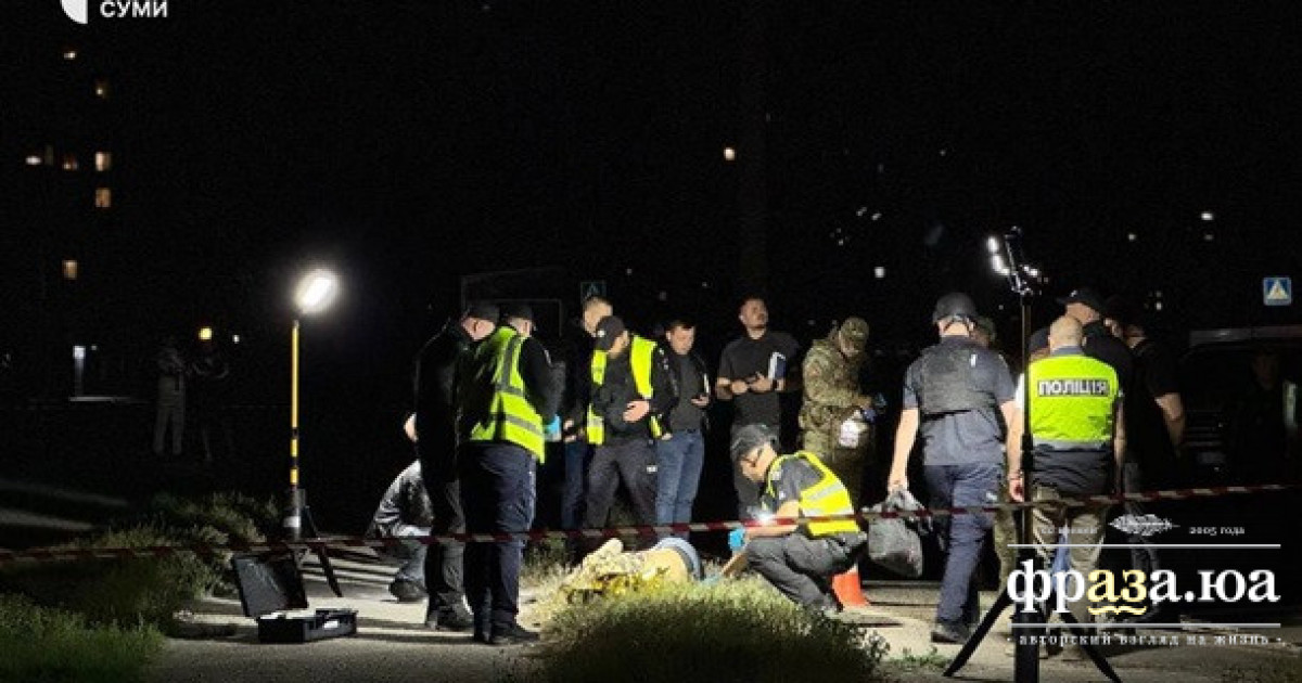 У Сумах на зупинці чоловік підірвав гранату та загинув сам